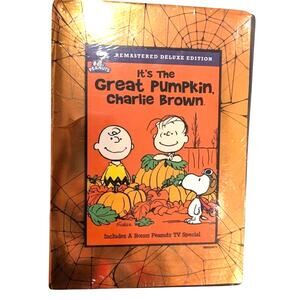 New in Plastic Charlie Brown DVD It's the Great Pumpkin Duluxe Edition Peanutd
